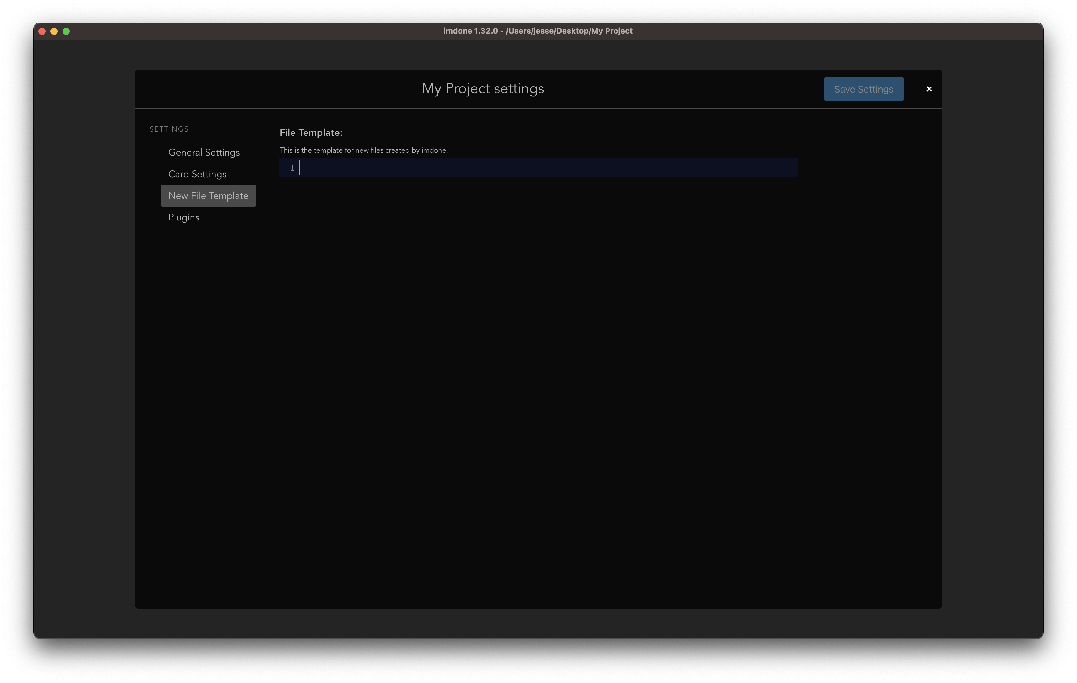 File Template